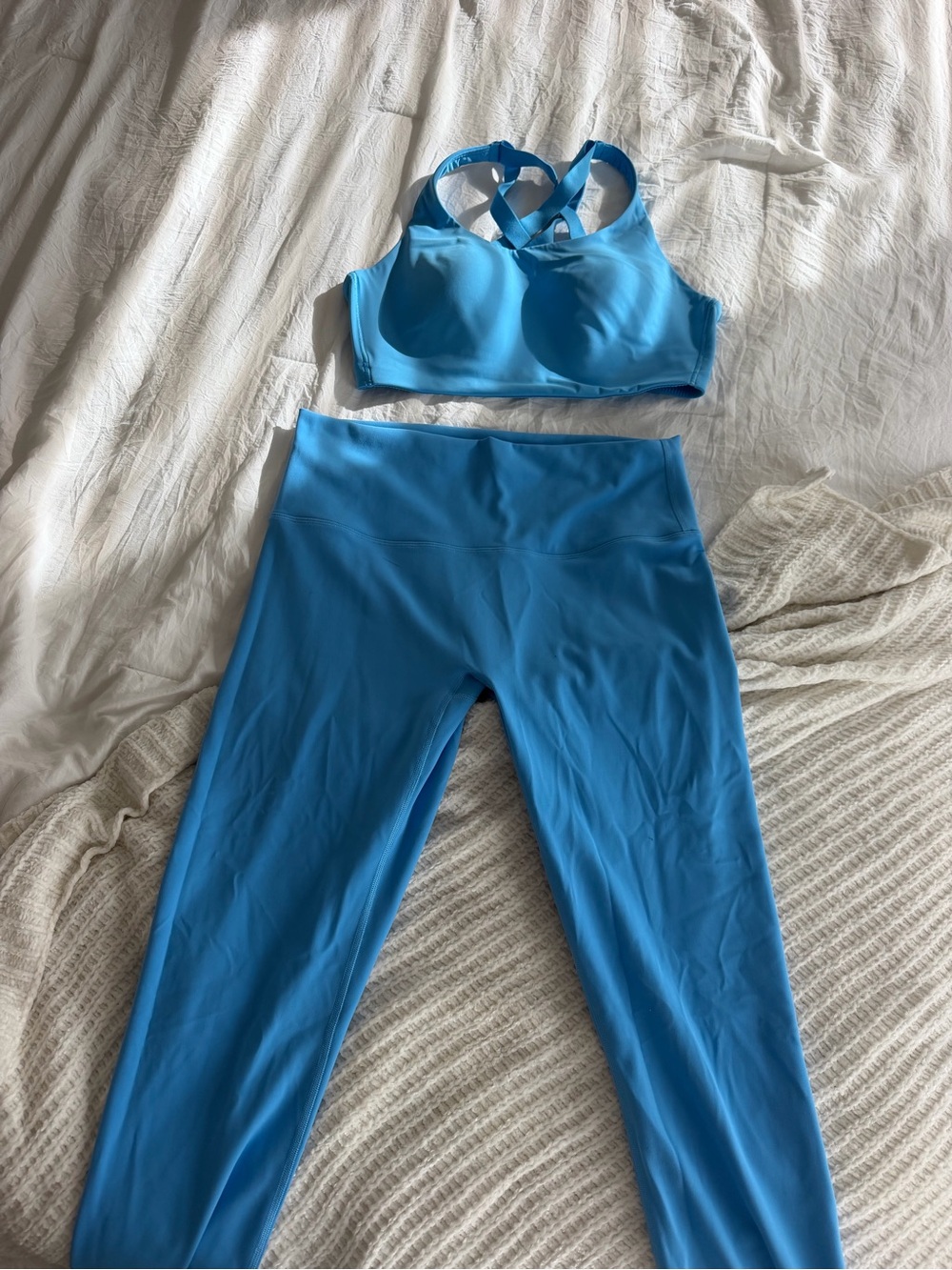 Lululemon leggings and Bralette set